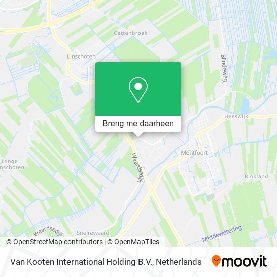 Van Kooten International Holding B.V. kaart