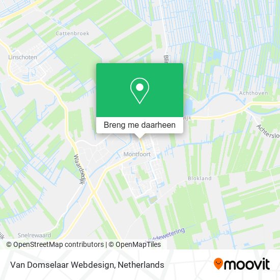 Van Domselaar Webdesign kaart
