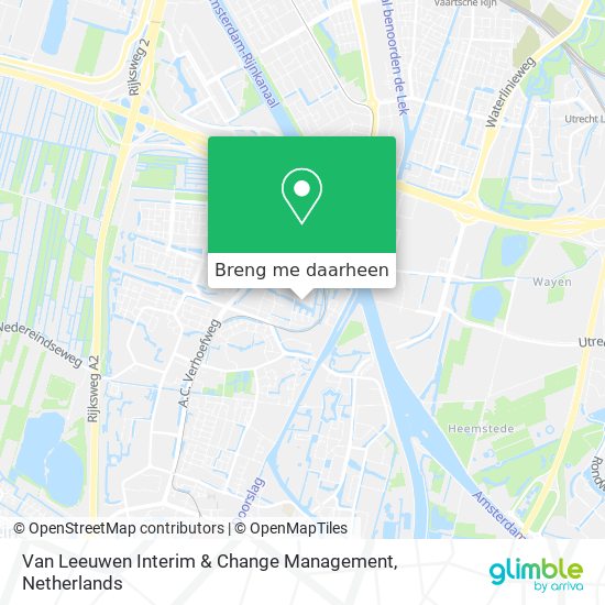 Van Leeuwen Interim & Change Management kaart