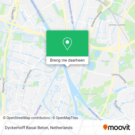 Dyckerhoff Basal Beton kaart