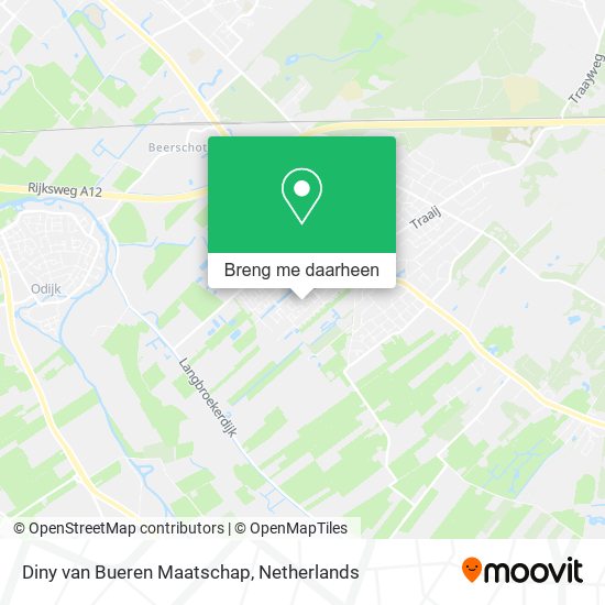 Diny van Bueren Maatschap kaart