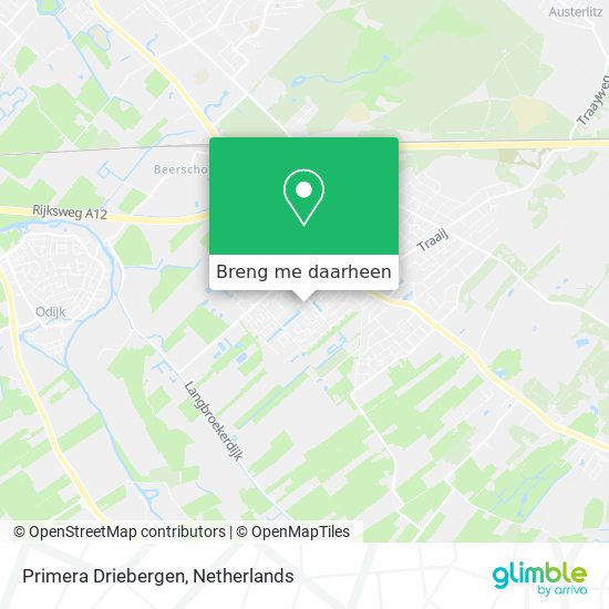 Primera Driebergen kaart