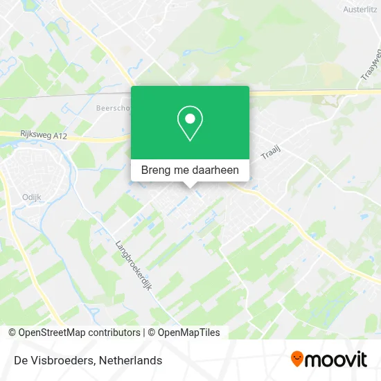 De Visbroeders kaart