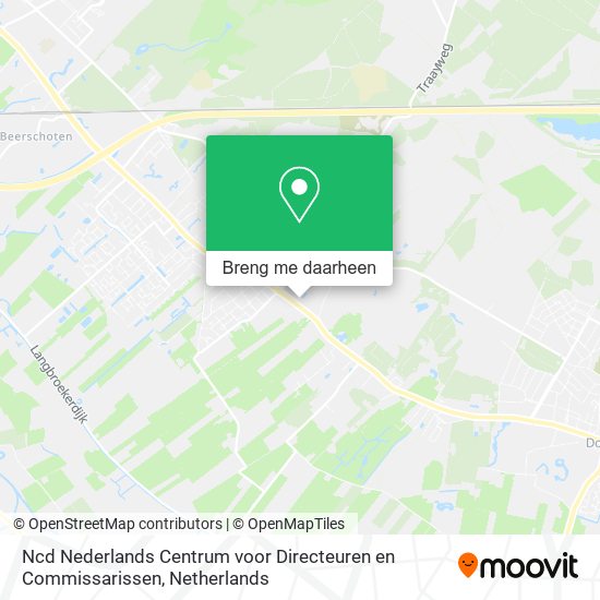 Ncd Nederlands Centrum voor Directeuren en Commissarissen kaart