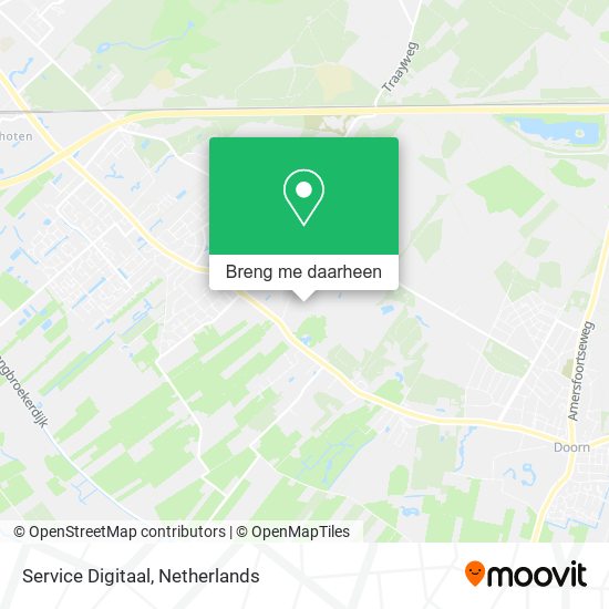 Service Digitaal kaart