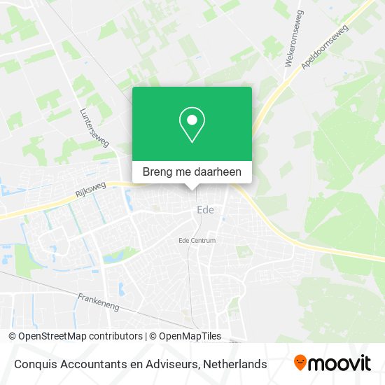 Conquis Accountants en Adviseurs kaart