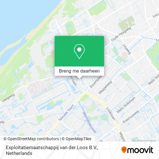 Exploitatiemaatschappij van der Loos B.V. kaart