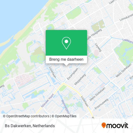 Bs Dakwerken kaart