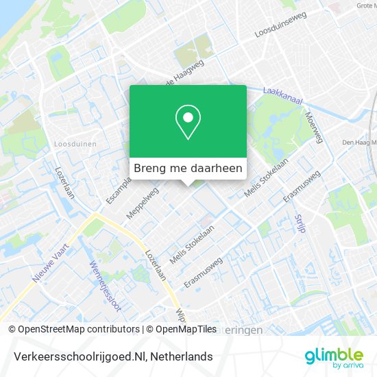 Verkeersschoolrijgoed.Nl kaart