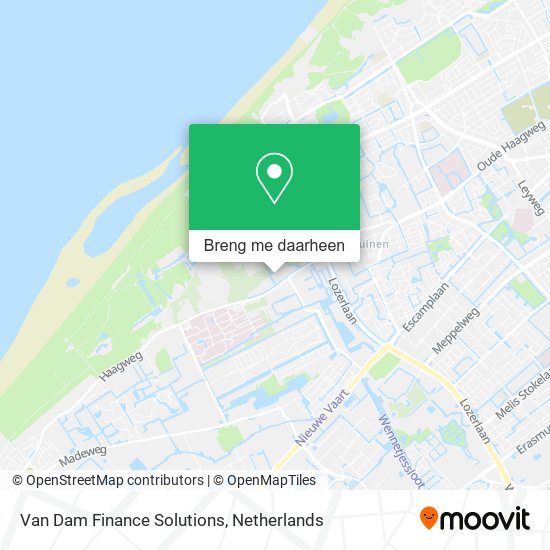 Van Dam Finance Solutions kaart