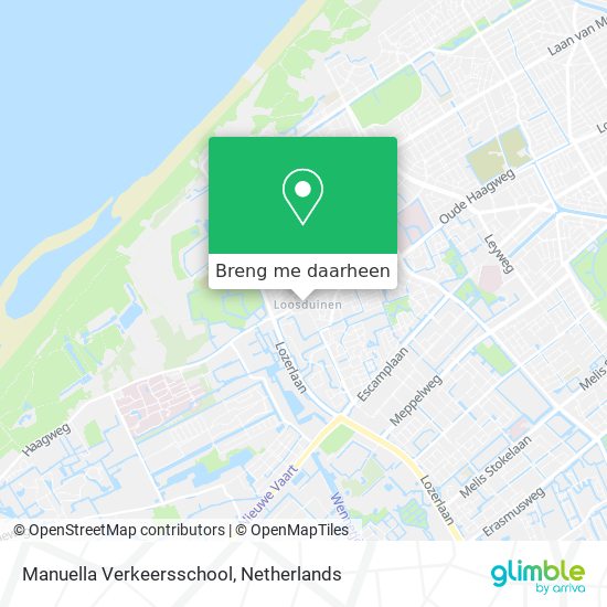 Manuella Verkeersschool kaart