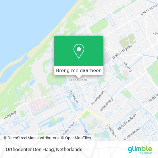 Orthocenter Den Haag kaart