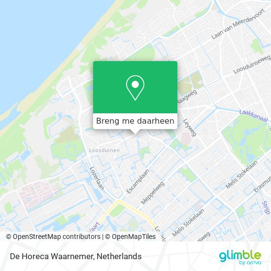 De Horeca Waarnemer kaart