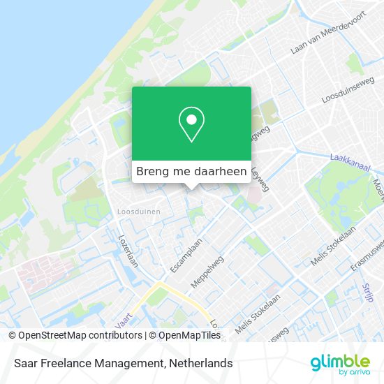 Saar Freelance Management kaart