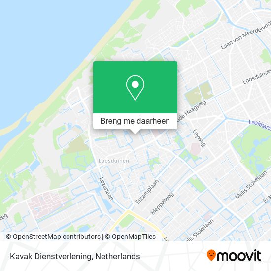 Kavak Dienstverlening kaart