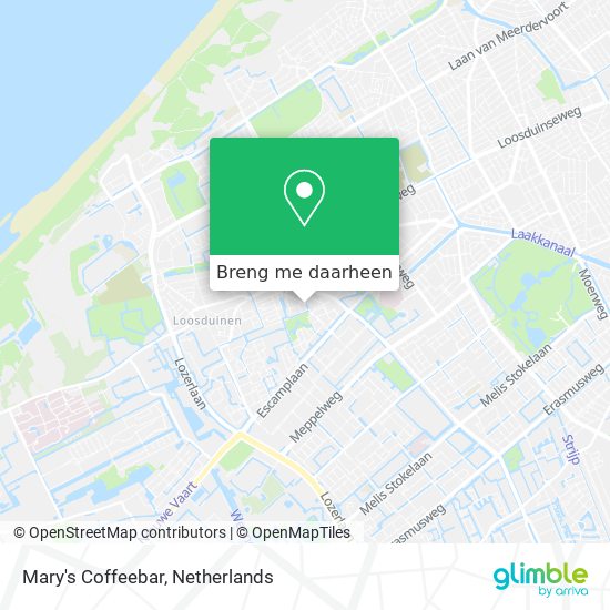 Mary's Coffeebar kaart