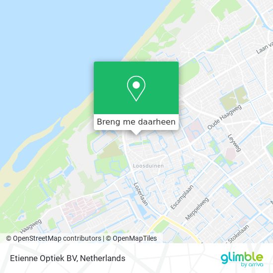 Etienne Optiek BV kaart