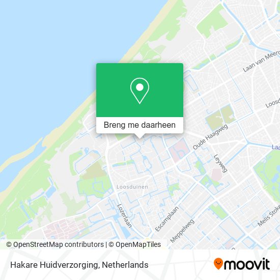 Hakare Huidverzorging kaart