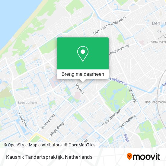 Kaushik Tandartspraktijk kaart