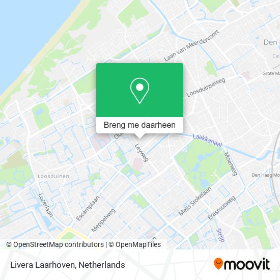 Livera Laarhoven kaart