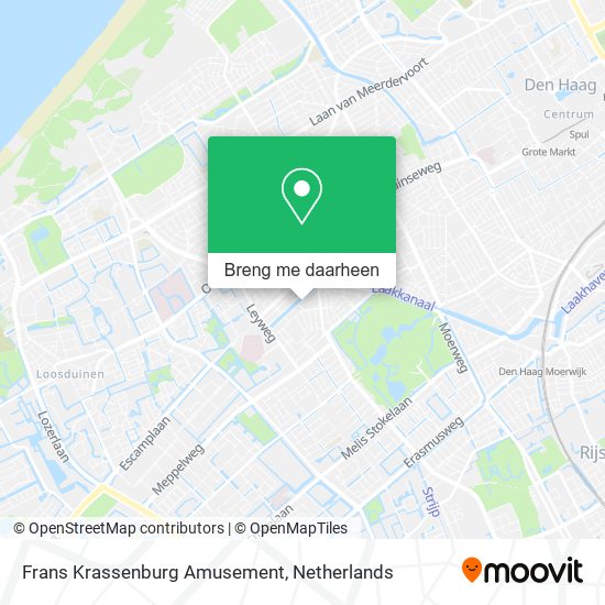 Frans Krassenburg Amusement kaart