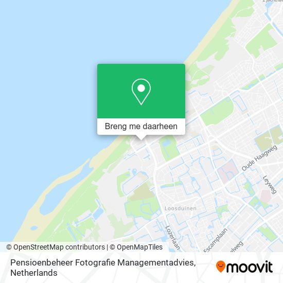 Pensioenbeheer Fotografie Managementadvies kaart