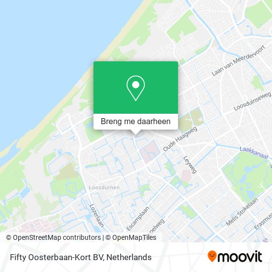 Fifty Oosterbaan-Kort BV kaart