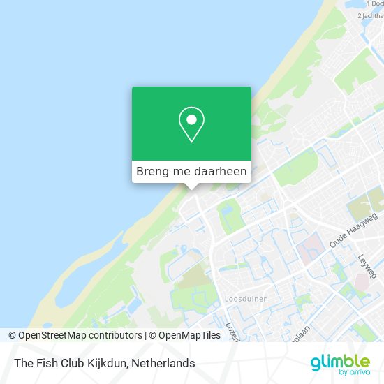 The Fish Club Kijkdun kaart