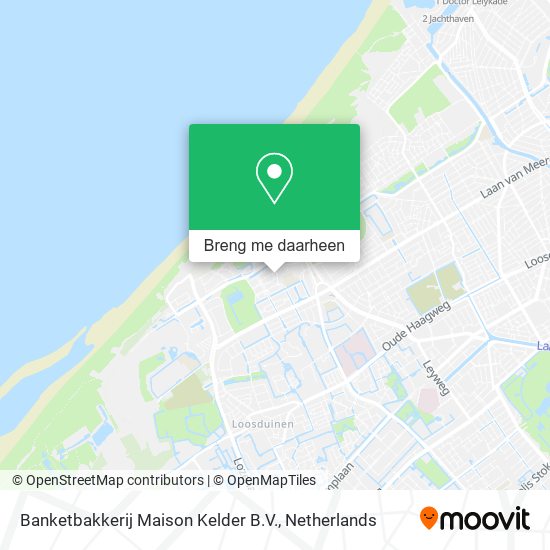 Banketbakkerij Maison Kelder B.V. kaart