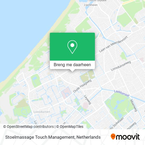 Stoelmassage Touch Management kaart