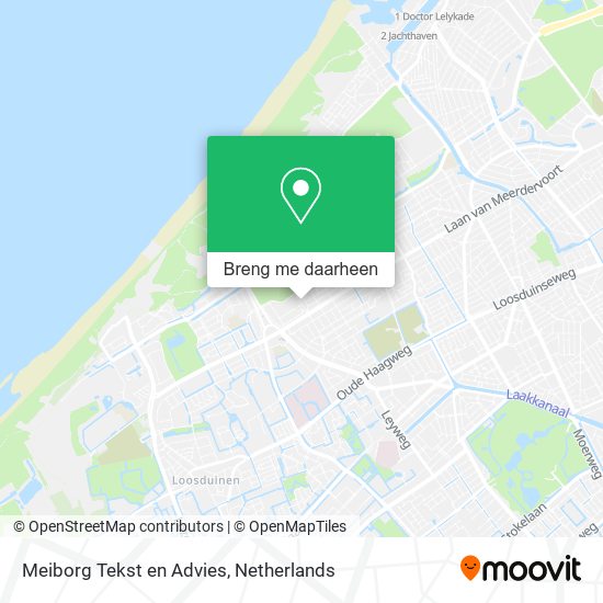 Meiborg Tekst en Advies kaart