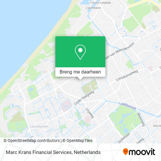 Marc Krans Financial Services kaart