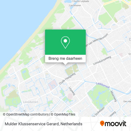 Mulder Klussenservice Gerard kaart