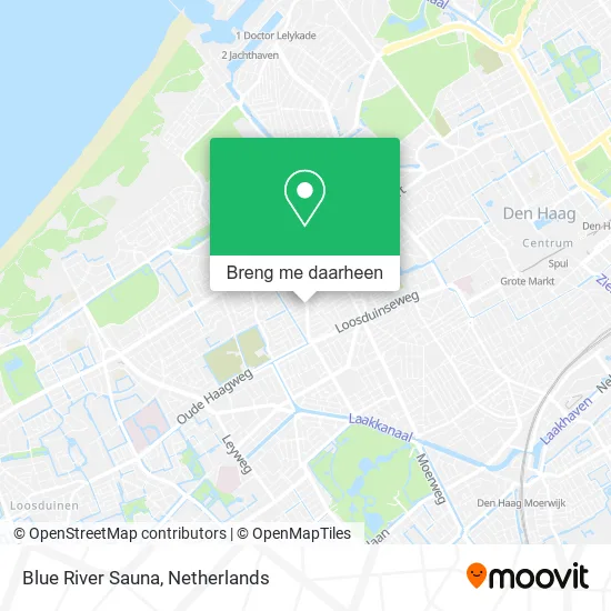 Blue River Sauna kaart