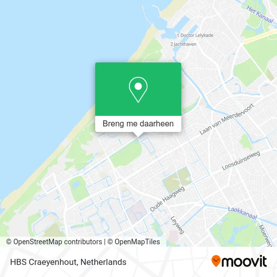 HBS Craeyenhout kaart