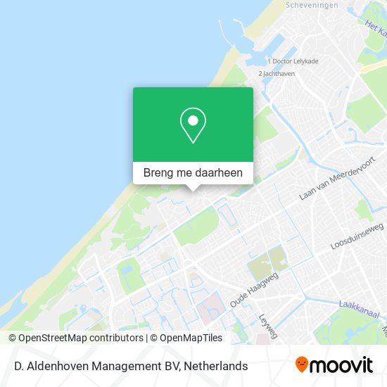 D. Aldenhoven Management BV kaart