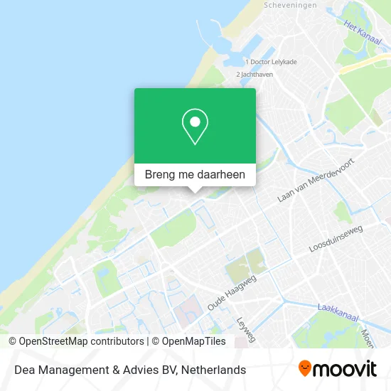 Dea Management & Advies BV kaart