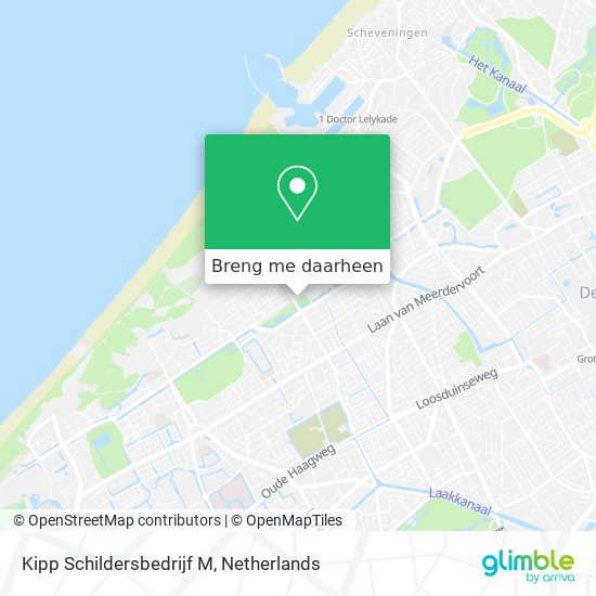 Kipp Schildersbedrijf M kaart