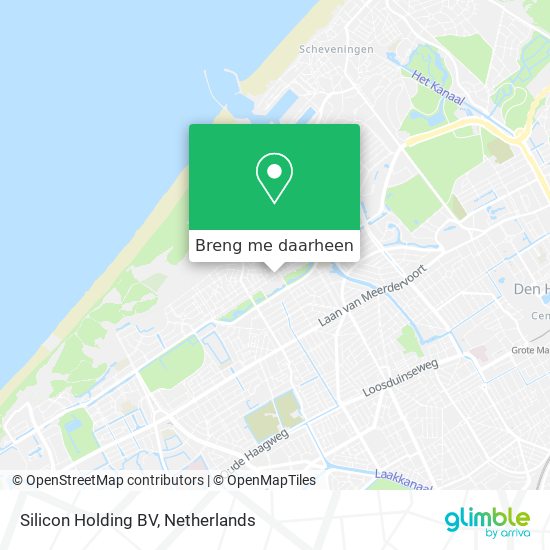 Silicon Holding BV kaart