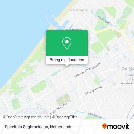 Speeltuin Segbroeklaan kaart