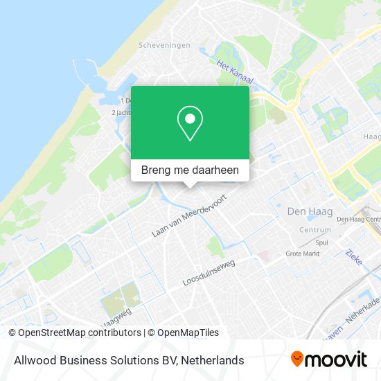 Allwood Business Solutions BV kaart