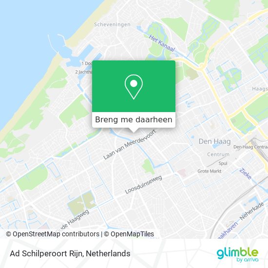 Ad Schilperoort Rijn kaart