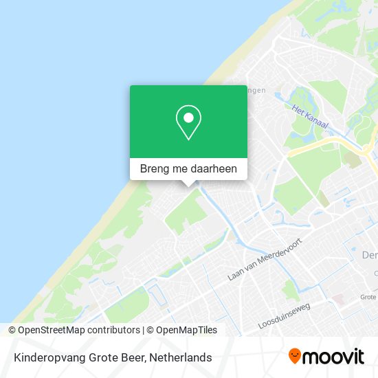 Kinderopvang Grote Beer kaart