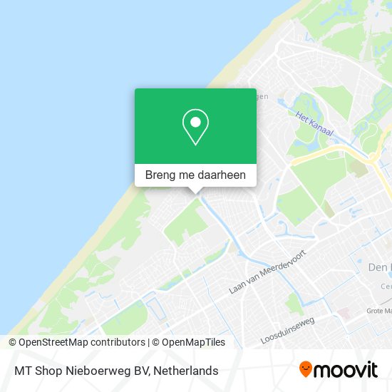 MT Shop Nieboerweg BV kaart