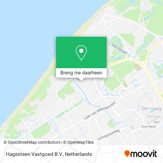 Hagesteen Vastgoed B.V. kaart