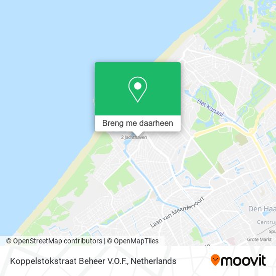 Koppelstokstraat Beheer V.O.F. kaart