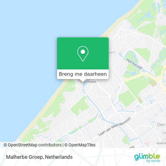 Malherbe Groep kaart