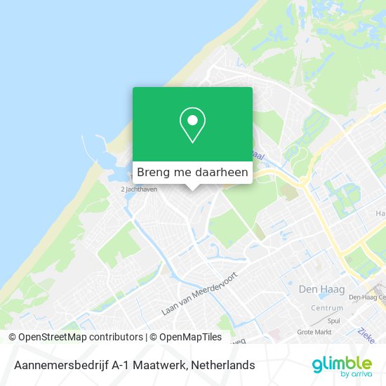 Aannemersbedrijf A-1 Maatwerk kaart