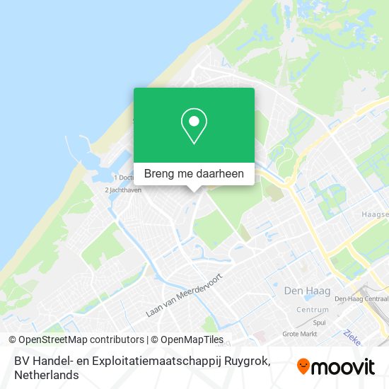 BV Handel- en Exploitatiemaatschappij Ruygrok kaart