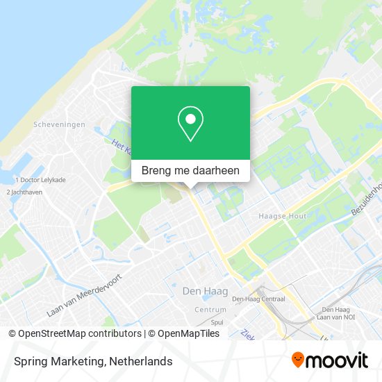 Spring Marketing kaart